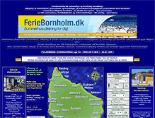Tablet Screenshot of feriebornholm.dk